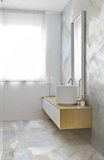 Reves Bleu Matte 24x24 Porcelain  Tile