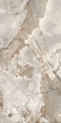 Reves Noisette Glossy 24x48 Porcelain  Tile