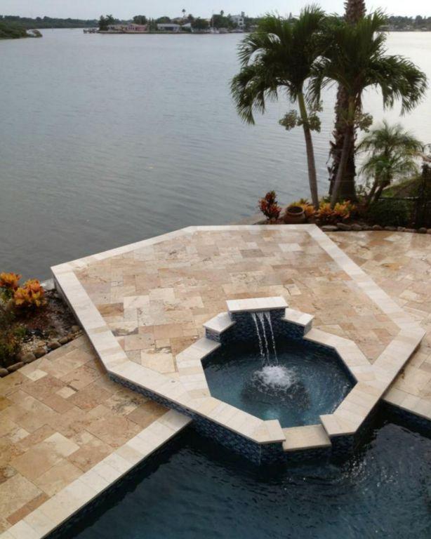 Riviera Travertine Paver Pattern Tumbled