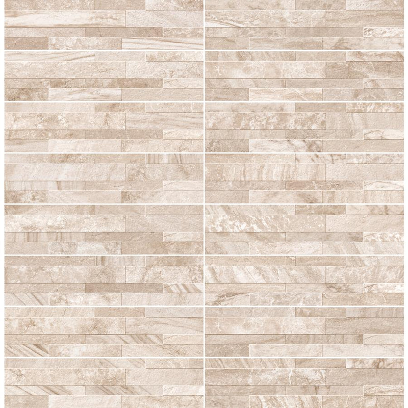 Rockwall Beige Matte 6x24 Porcelain  Tile