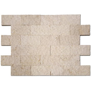 Royal Beige Marble Veneer 6x12 Splitface