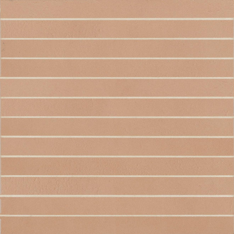 Sahara Cotto 1x12 Rectangle Matte Porcelain  Mosaic