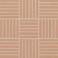 Sahara Cotto 5/8x4 Crosshatch Matte Porcelain  Mosaic