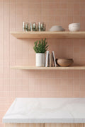 Sahara Rose 4x4 Square Matte Porcelain  Mosaic
