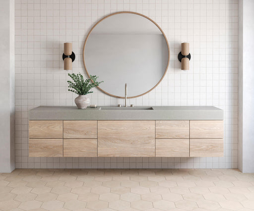 Sahara White 4x4 Square Matte Porcelain  Mosaic