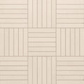 Sahara White 5/8x4 Crosshatch Matte Porcelain  Mosaic