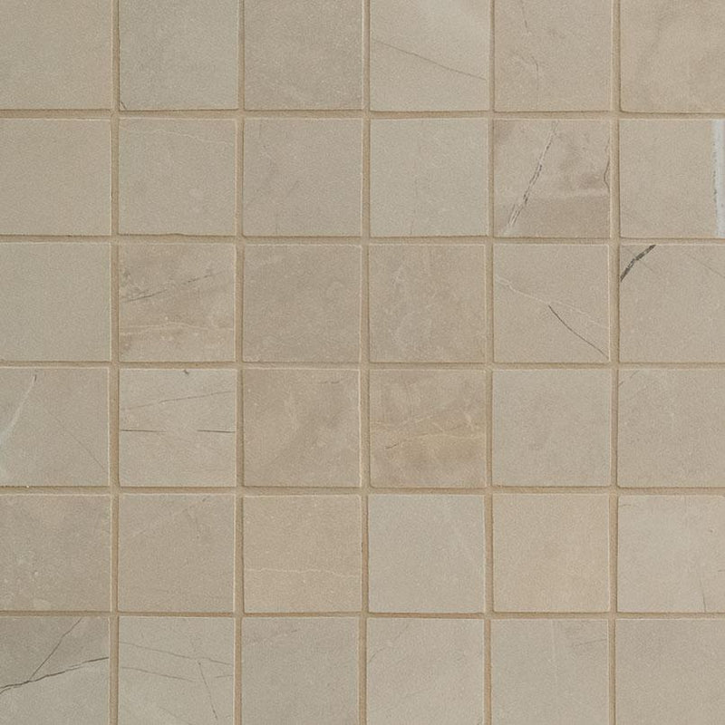 Sande Cream 2x2 Square Matte Porcelain  Mosaic
