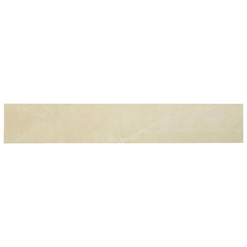 Sande Cream Polished 3x18 Porcelain Bullnose