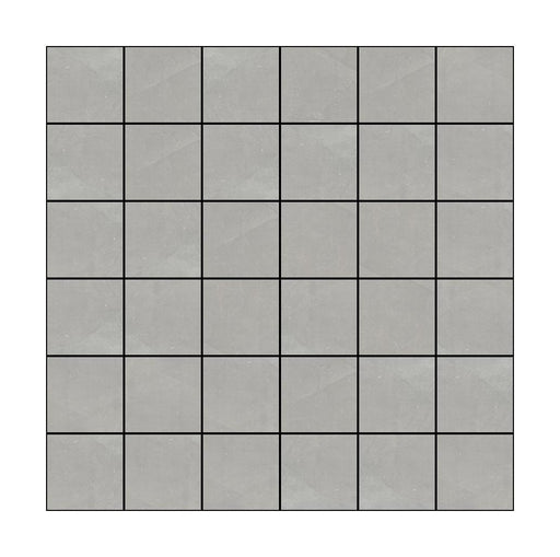 Sande Grey 2x2 Square Matte Porcelain  Mosaic