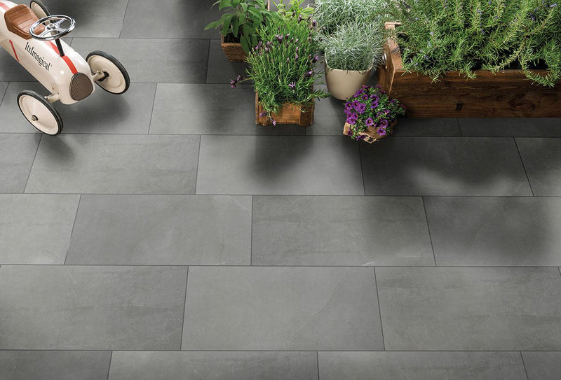 Sande Grey Matte 12x24 Porcelain  Tile