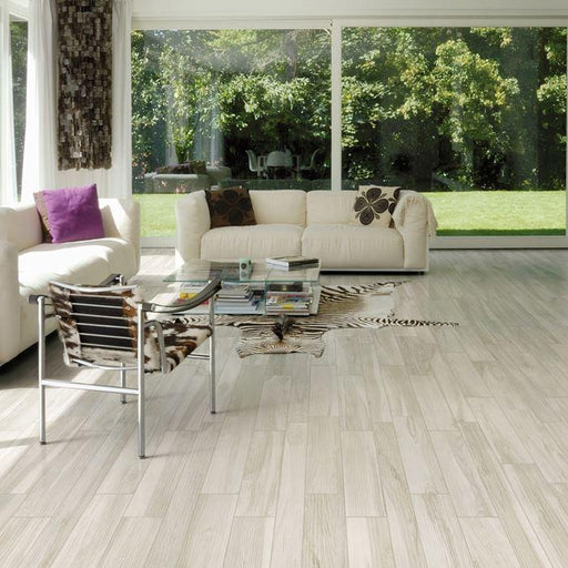 Savannah Milk 6x24 Porcelain  Tile