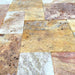 Sedona Fantastico Travertine Tile Pattern Brushed Chiseled