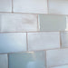 Senio Spatula Bianco Gesso Matte 4x8 Ceramic  Tile