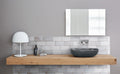 Senio Spatula Bianco Gesso Matte 4x8 Ceramic  Tile