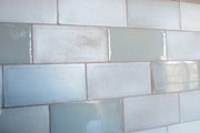 Senio Spatula Bianco Matte 4x8 Ceramic  Tile