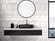 Senio Spatula Bianco Matte 4x8 Ceramic  Tile