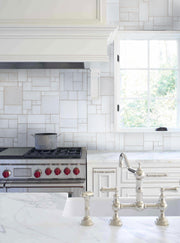 Senio Spatula Bianco Matte 4x8 Ceramic  Tile