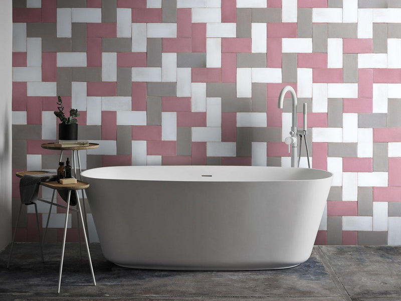 Senio Spatula Bianco Matte 4x8 Ceramic  Tile