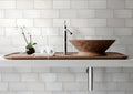 Senio Spatula Bianco Matte 4x8 Ceramic  Tile