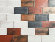 Senio Spatula Bianco Matte 4x8 Ceramic  Tile