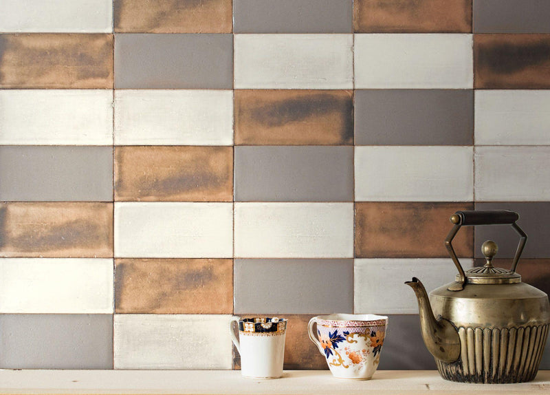 Senio Spatula Bone Matte 4x8 Ceramic  Tile