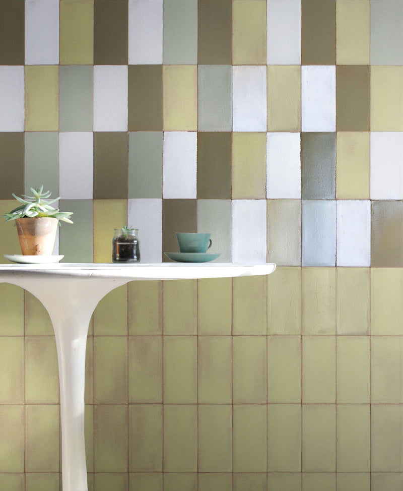 Senio Spatula Grigio Salvia Matte 4x8 Ceramic  Tile