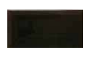 Senio Trapunta Nero Glossy 2x6 Ceramic  Tile