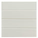 Senio Westport Alabaster Satin 2.5x10 Ceramic  Tile