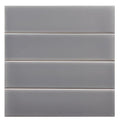 Senio Westport Grigio Aromatico Satin 0.5x8 Ceramic Quartino