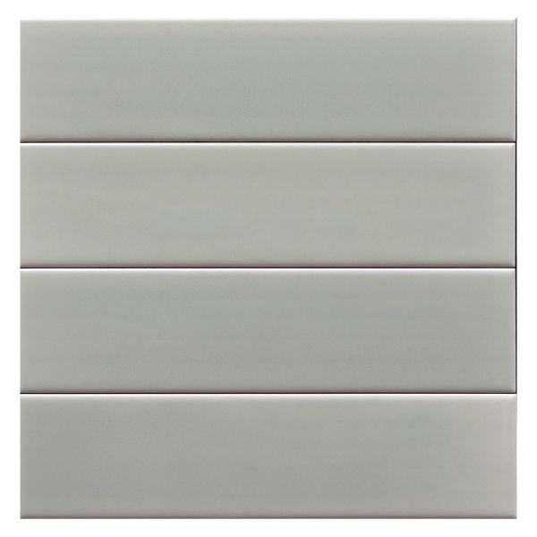 Senio Westport Grigio Quiete Satin 0.5x8 Ceramic Quartino