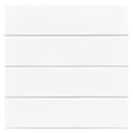 Senio Westport White Moon Satin 0.5x8 Ceramic Quartino