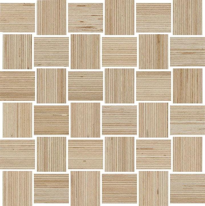 Shibusa Crema 2x2 Basketweave  Porcelain  Mosaic