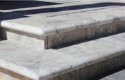 Silver Travertine Coping 12x12  Bullnose  5 cm