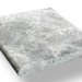 Silver Travertine Coping 12x12 Unfilled, Honed Bullnose  1.25 inch