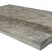 Silver Travertine Coping 16x24  Eased  5 cm