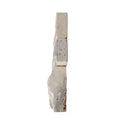 Silver Travertine Ledger Panel 6x24 Splitface