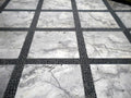 Silver Travertine Paver | Unfilled Chiseled | Grey | 12x12 in