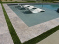 Silver Travertine Paver 16x24 Tumbled   2 inch