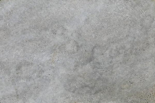 Silver Travertine Paver 16x24 Unfilled, Honed Beveled  2 inch