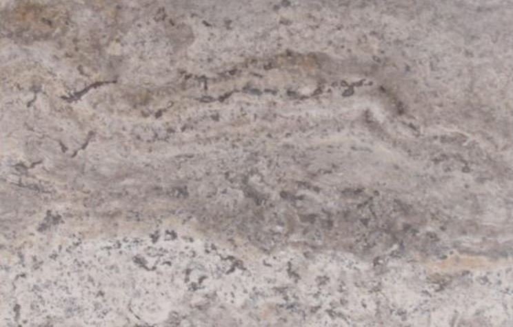 Silver Travertine Tile 12x24 Honed, Filled