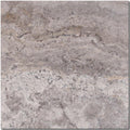 Silver Travertine Tile 18x18 Honed, Filled