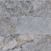 Silver Travertine Tile 3x6 Tumbled