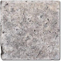 Silver Travertine Tile 4x4 Tumbled