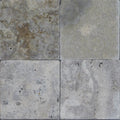 Silver Travertine Tile 4x4 Tumbled