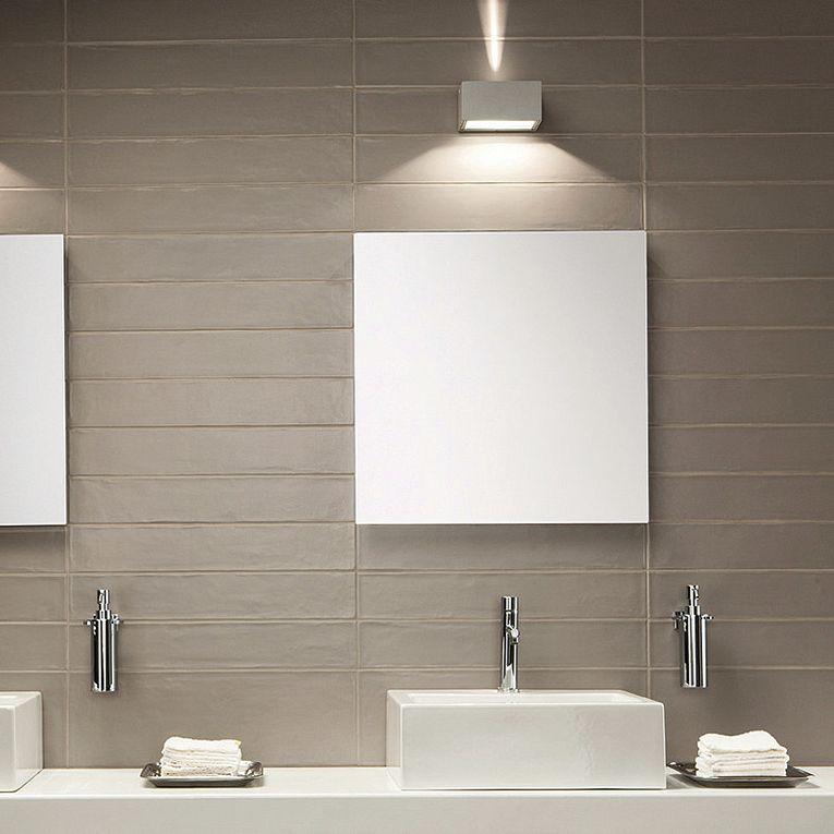 Smooth Greige Matte 4x24 Ceramic  Tile