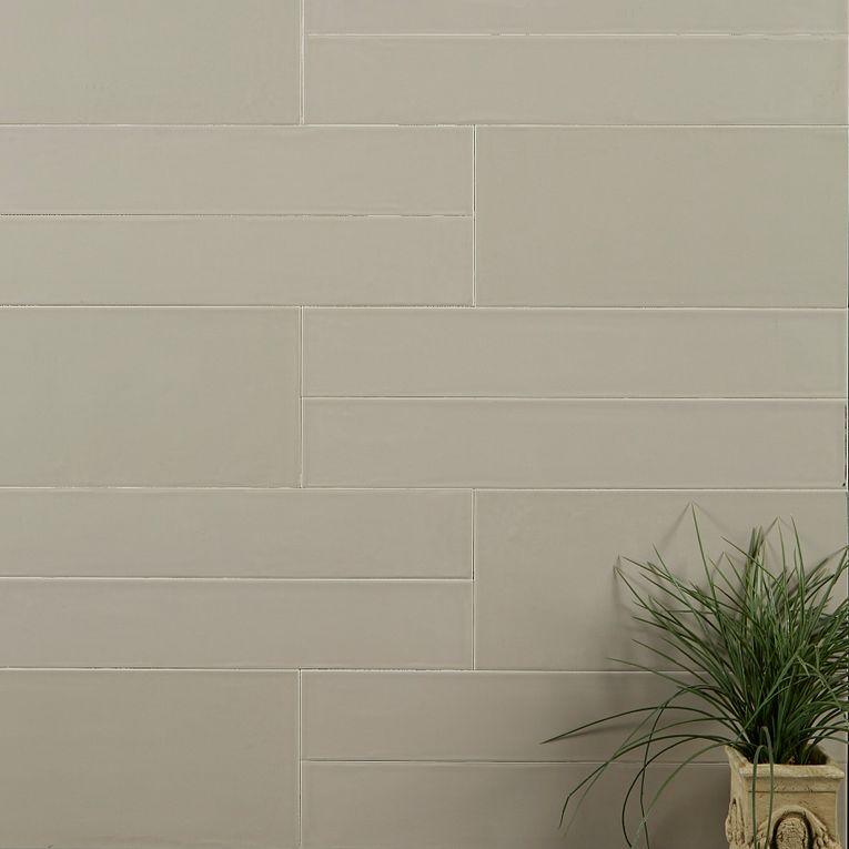 Smooth Sand Matte 8x24 Ceramic  Tile