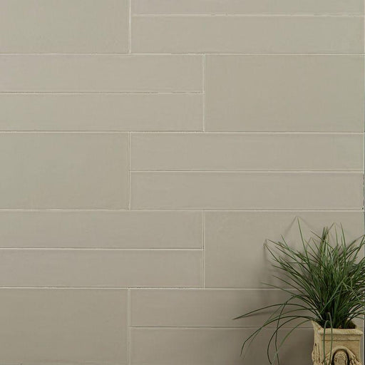 Smooth Sand Matte 8x24 Ceramic  Tile