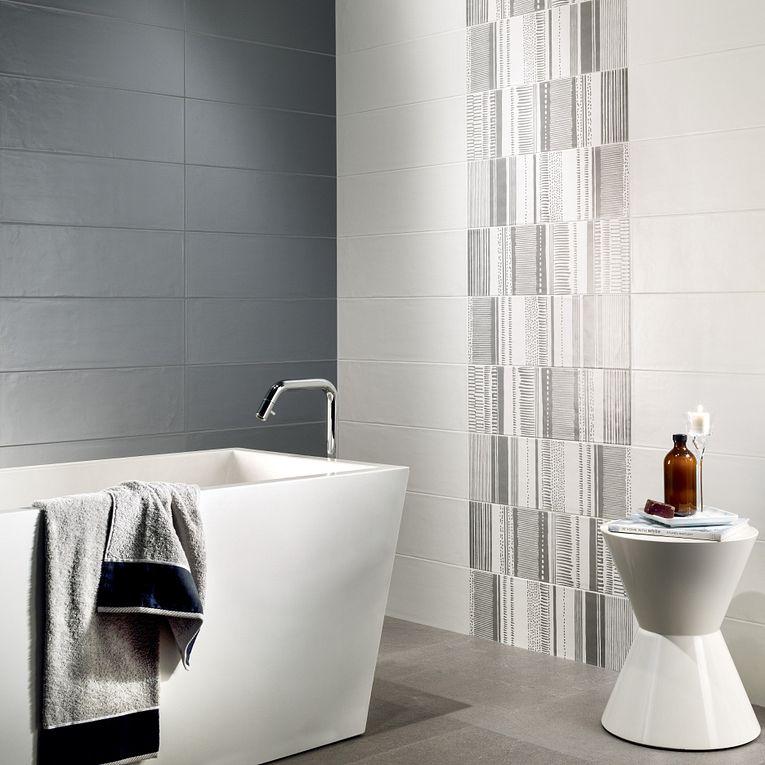 Smooth Smoke Matte 8x24 Ceramic  Tile