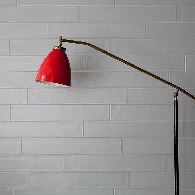 Smooth Tin Matte 4x24 Ceramic  Tile