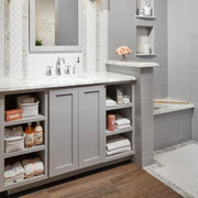 Smooth Tin Matte 8x24 Ceramic  Tile